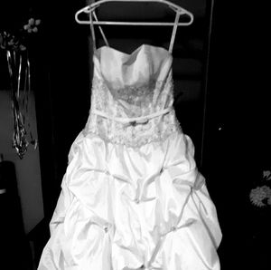 Strapless Corset Wedding Gown